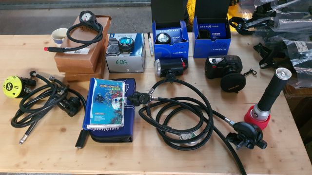 Taucherflohmarkt in der zweiten Dezemberwoche!